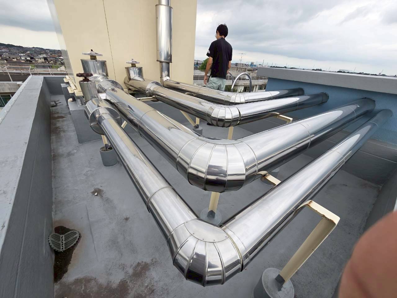 太田市立旭小学校 高架水槽ほか改修工事